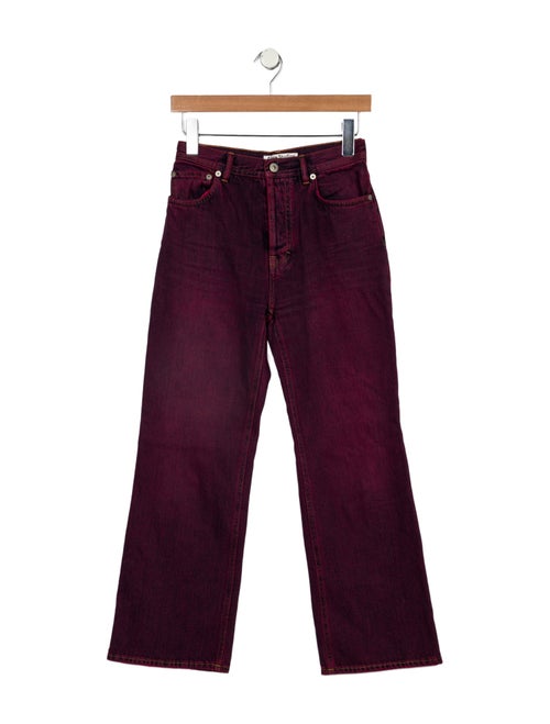 Acne Studios Mid-Rise Wide Leg Jeans