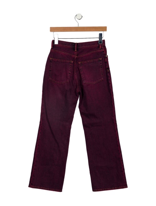 Acne Studios Mid-Rise Wide Leg Jeans