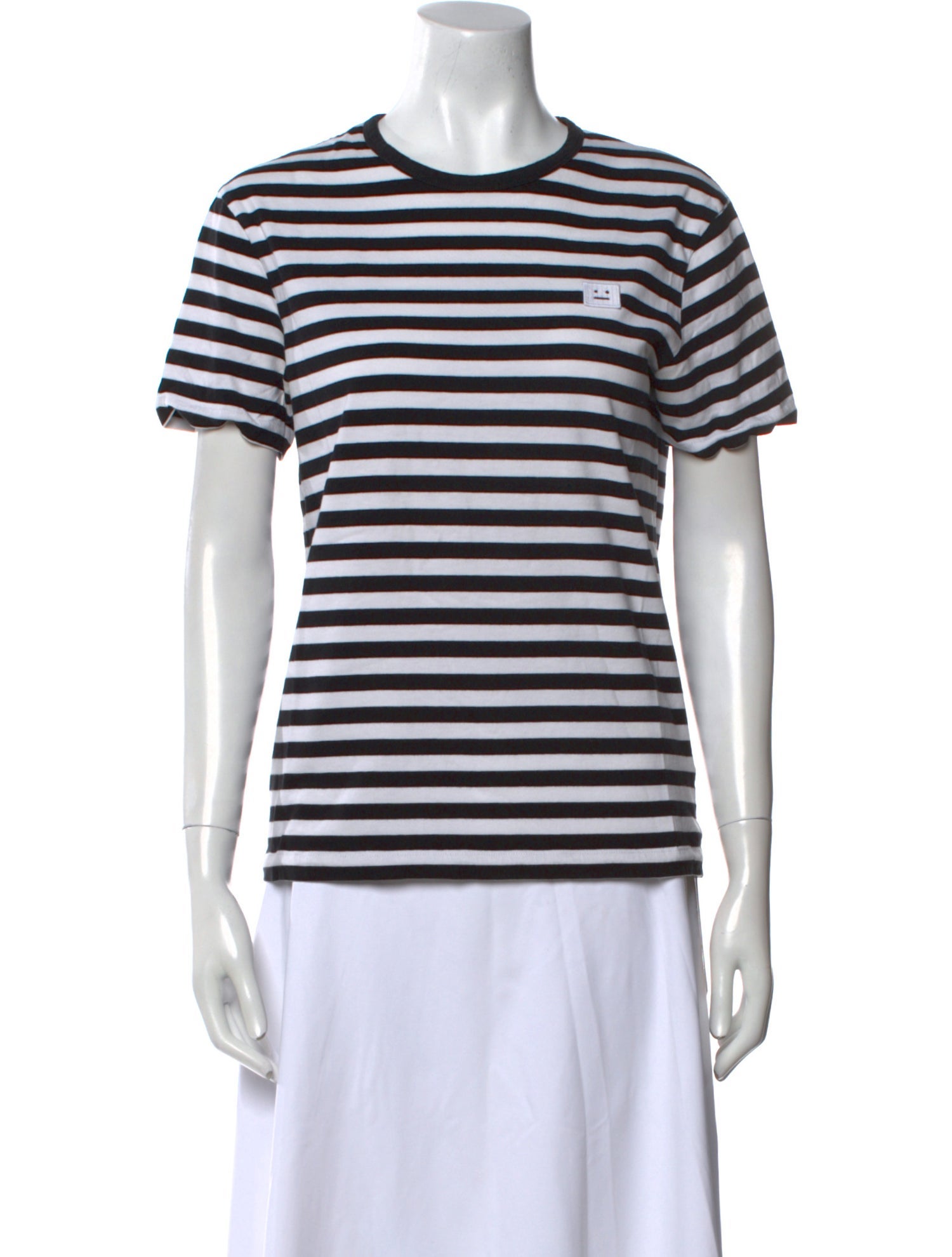 Acne Studios Striped Crew Neck T-Shirt