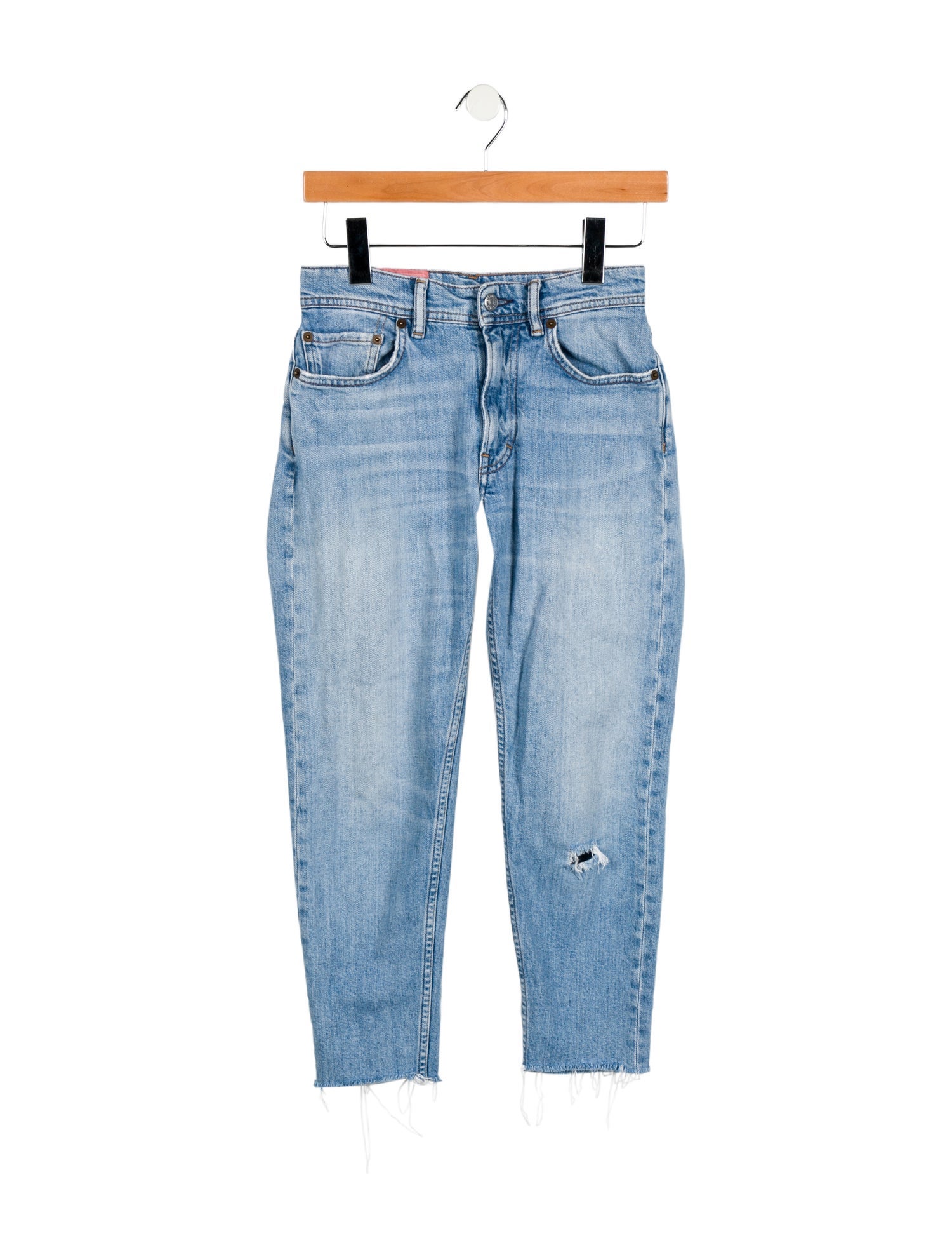 Acne Studios Mid-Rise Skinny Leg Jeans