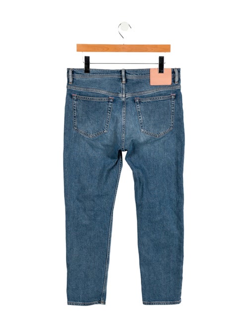 Acne Studios Mid-Rise Straight Leg Jeans