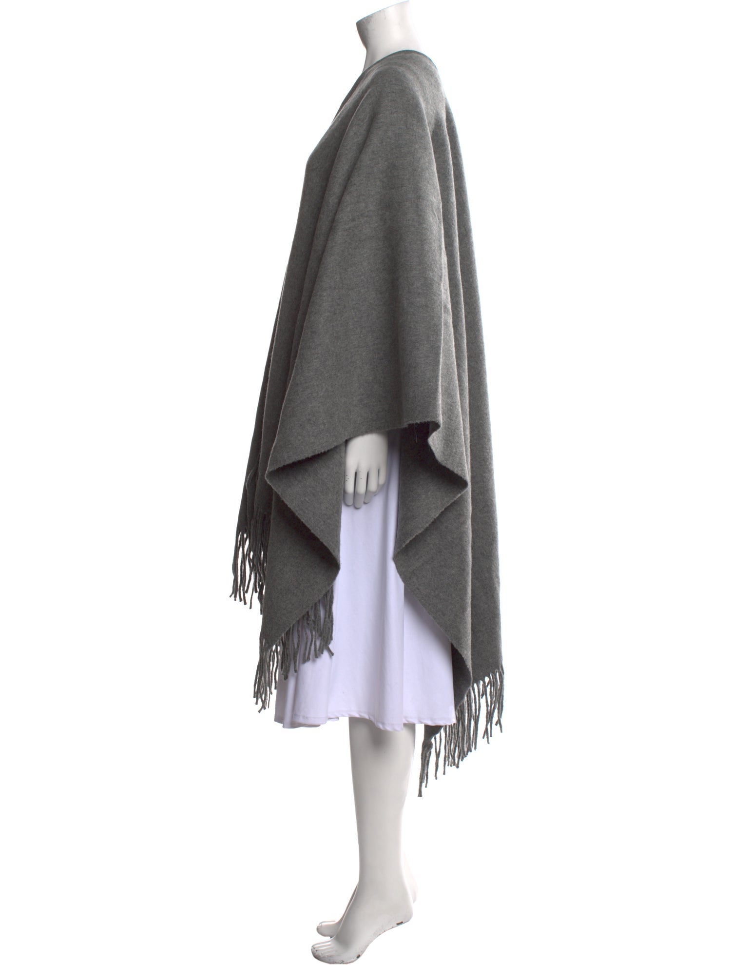 Acne Studios Virgin Wool Open Front Sweater