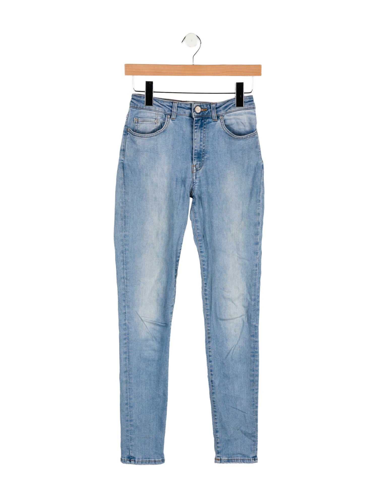 Acne Studios Mid-Rise Skinny Leg Jeans
