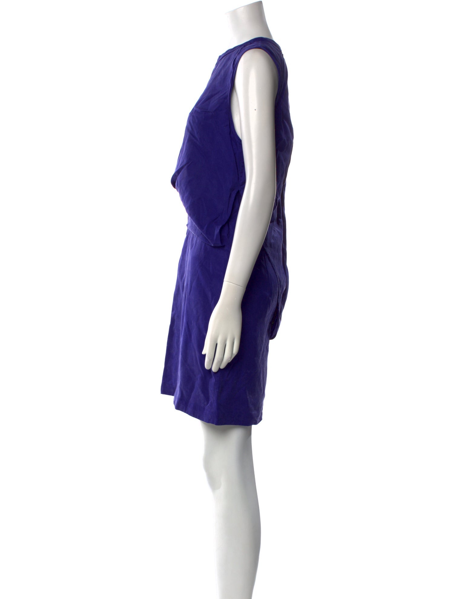 Acne Studios Crew Neck Mini Dress