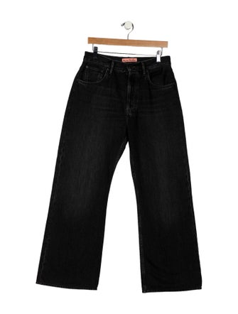 Acne Studios High-Rise Wide Leg Jeans