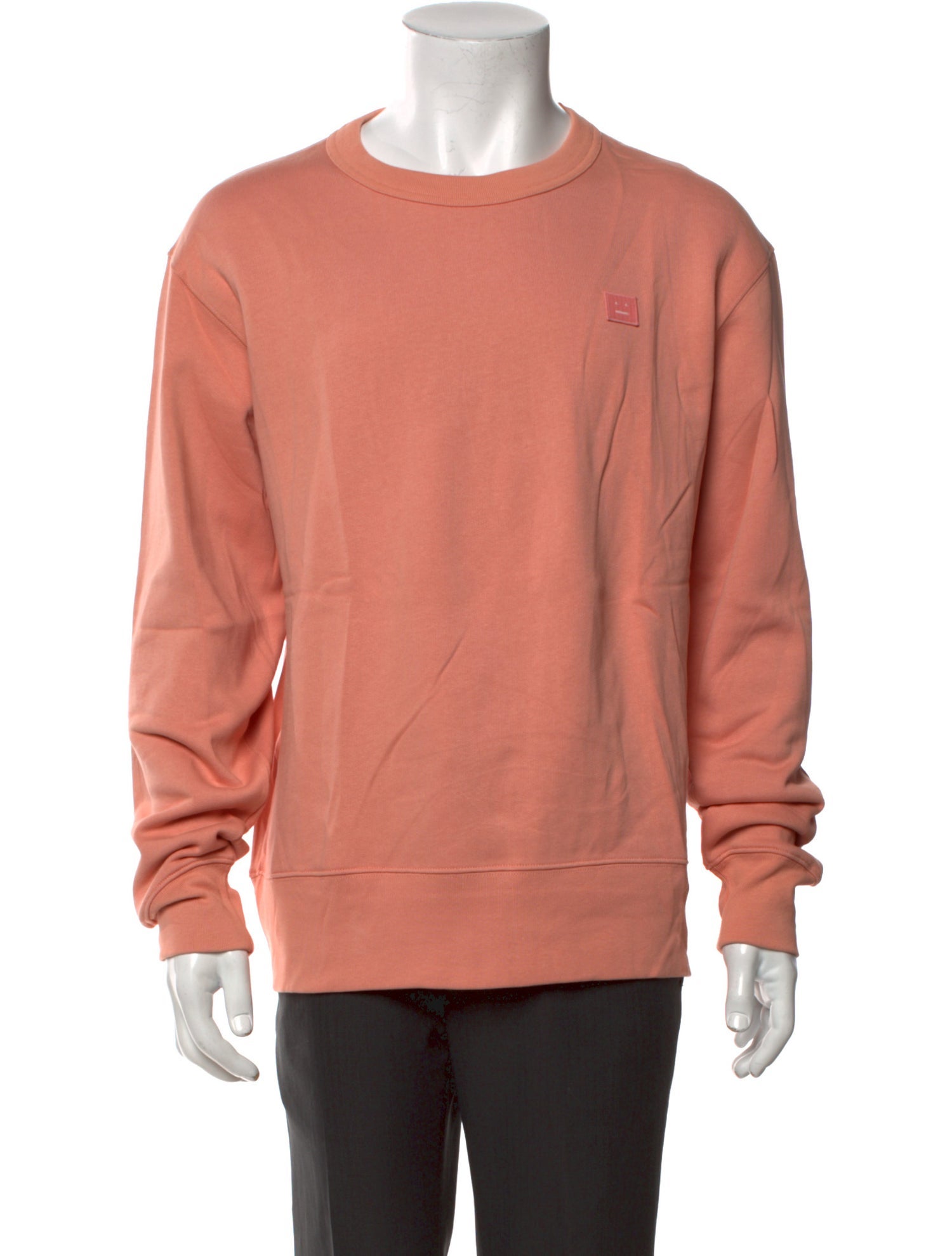 Acne Studios Crew Neck Long Sleeve Sweatshirt