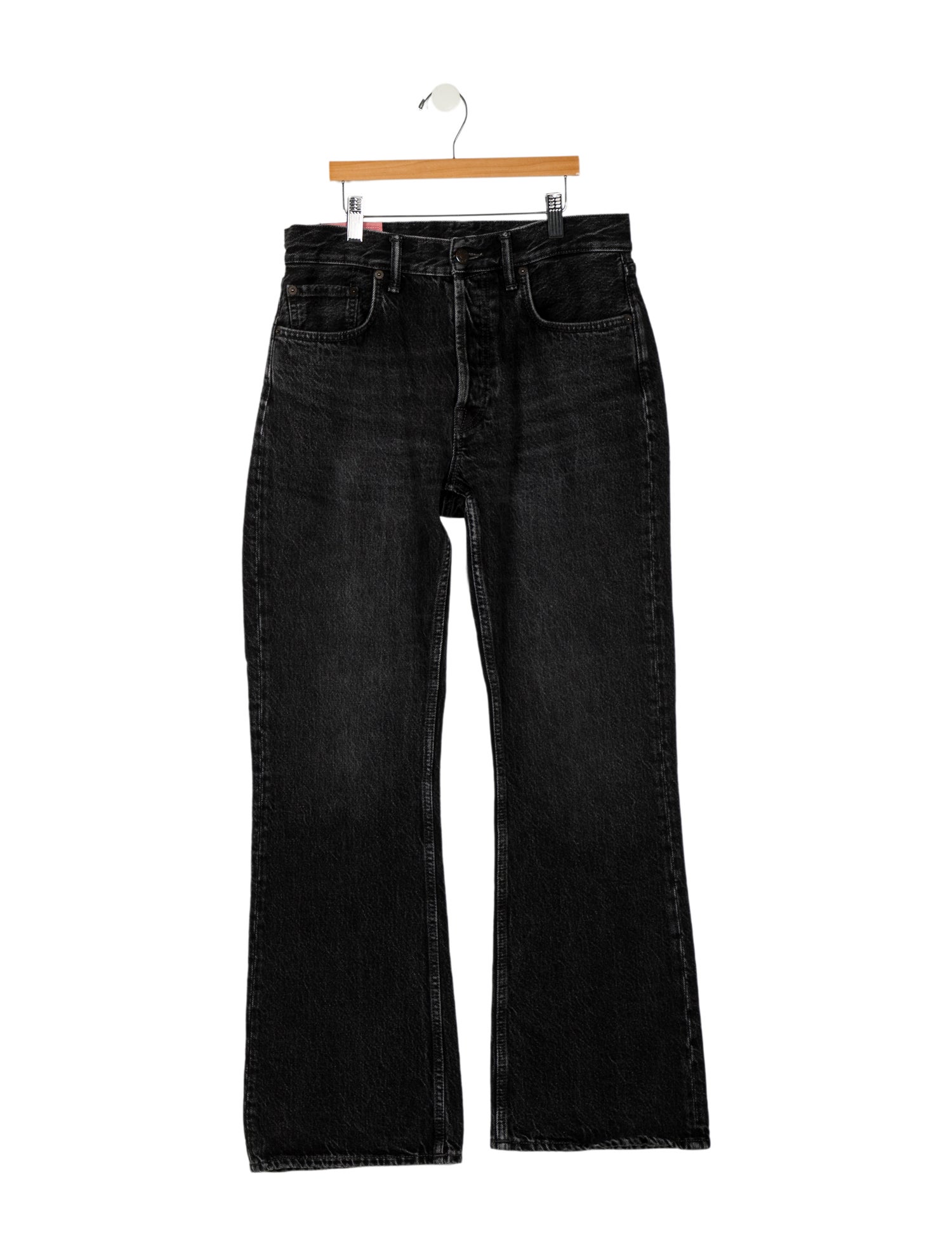 Acne Studios High-Rise Wide Leg Jeans