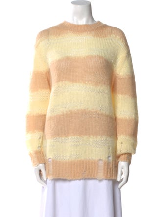 Acne Studios Striped Crew Neck Sweater