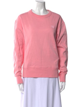 Acne Studios Crew Neck Long Sleeve Sweatshirt