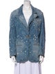 Acne Studios Printed Denim Jacket
