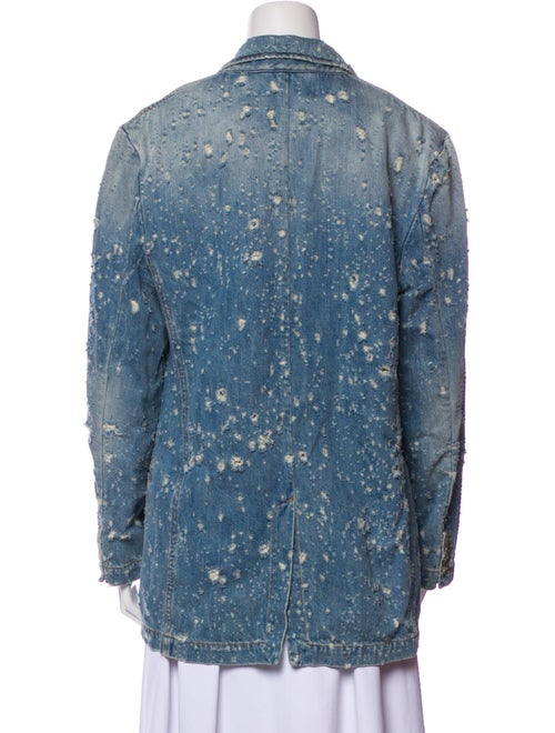 Acne Studios Printed Denim Jacket