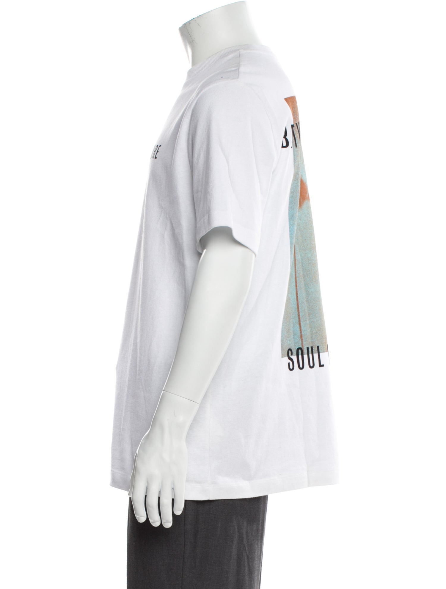 Acne Studios Graphic Print Crew Neck T-Shirt