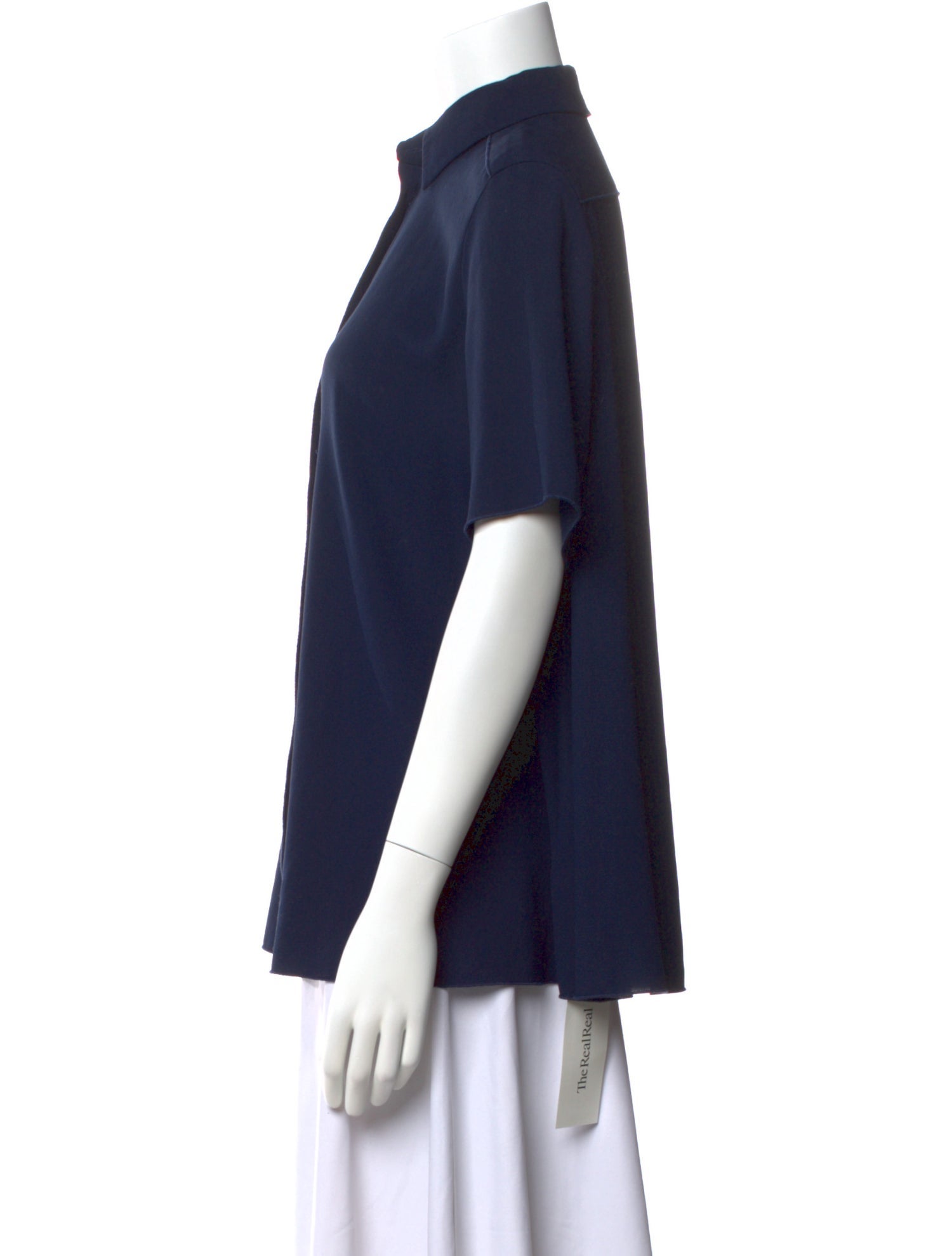 Acne Studios Short Sleeve Button-Up Top