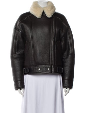 Acne Studios Shearling Fur Coat
