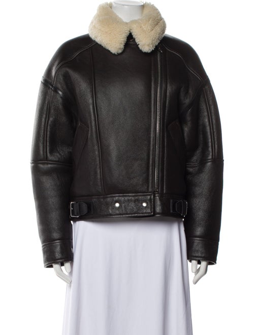 Acne Studios Shearling Fur Coat