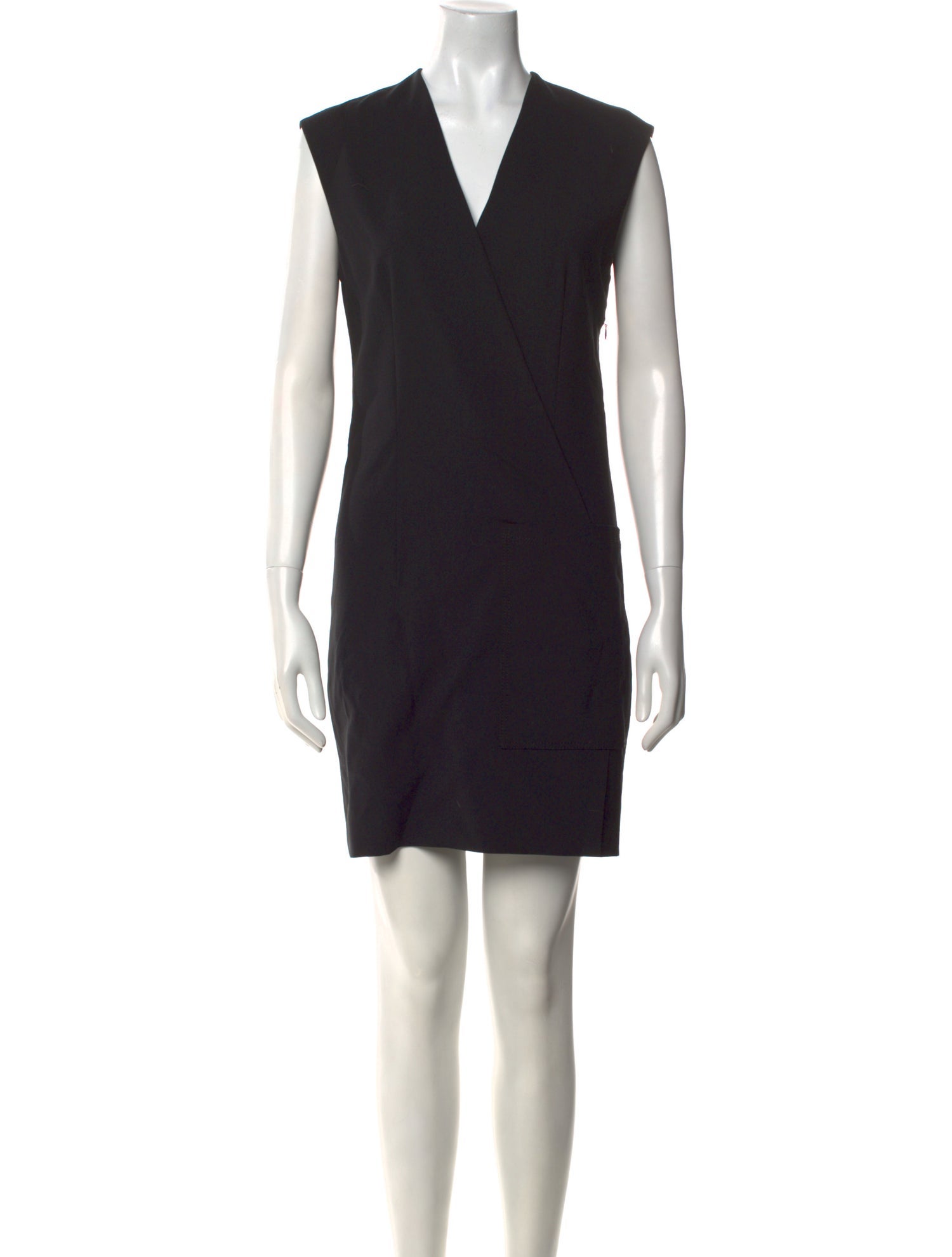 Acne Studios V-Neck Mini Dress