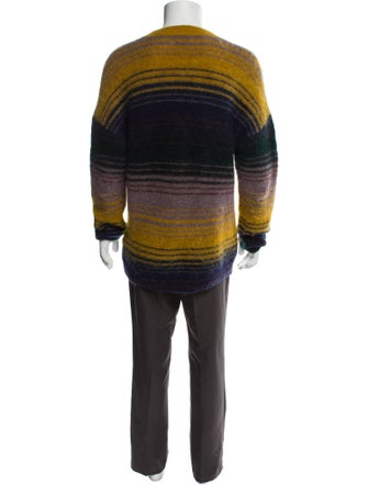 Acne Studios Striped Crew Neck Pullover