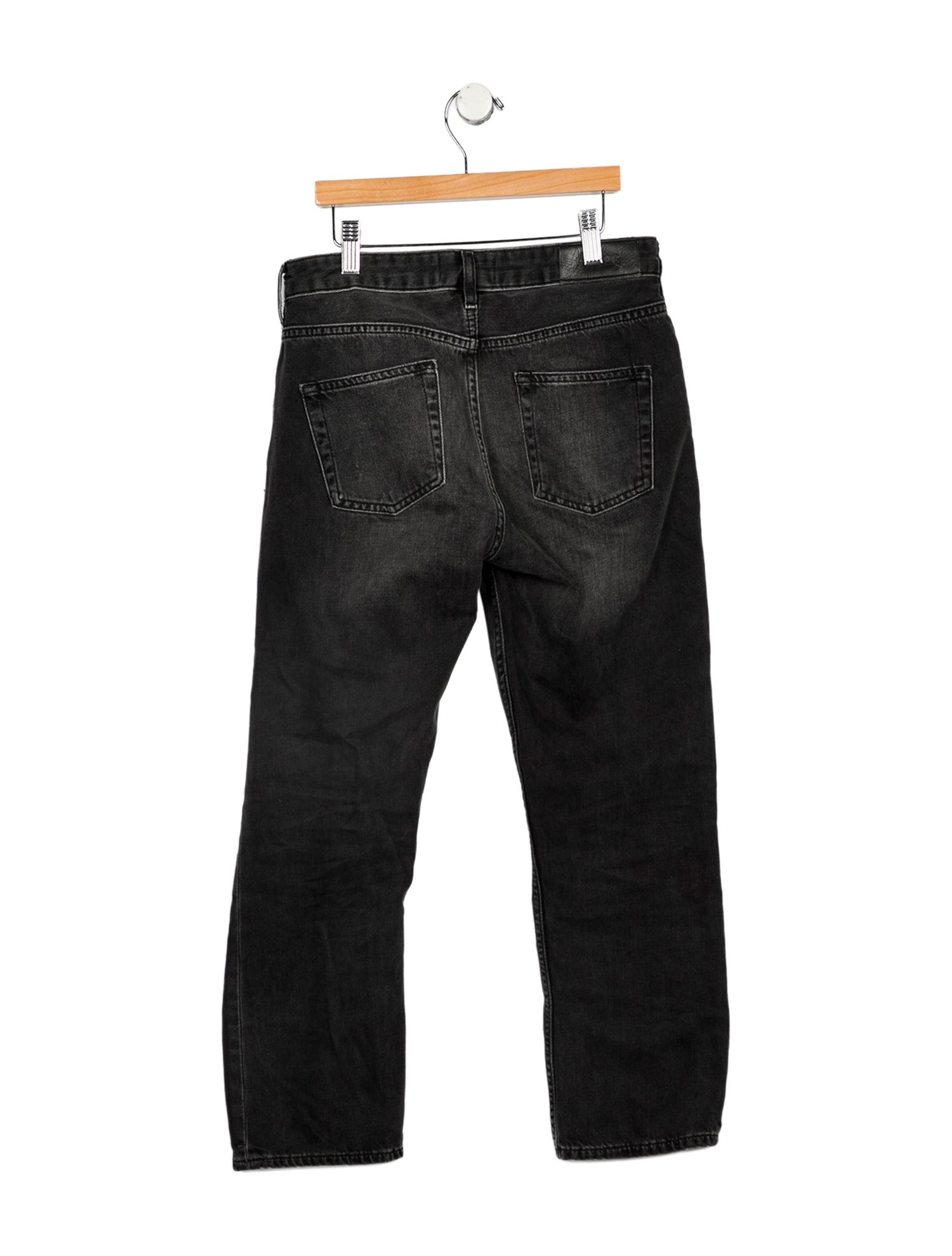 Acne Studios Mid-Rise Straight Leg Jeans