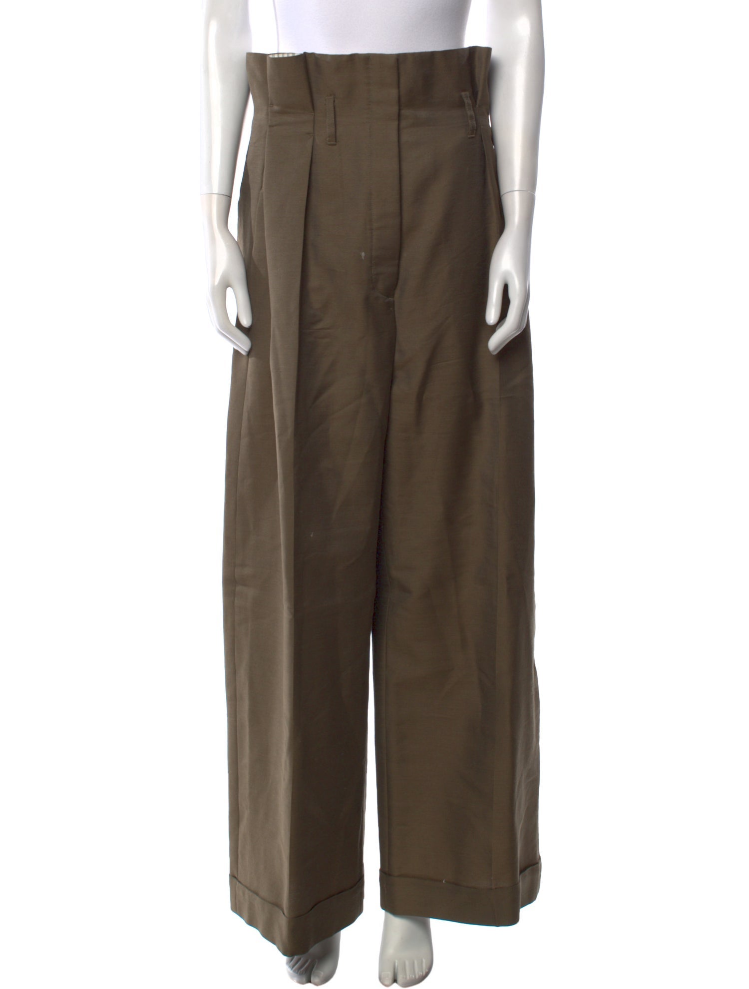 Acne Studios Wool Wide Leg Pants