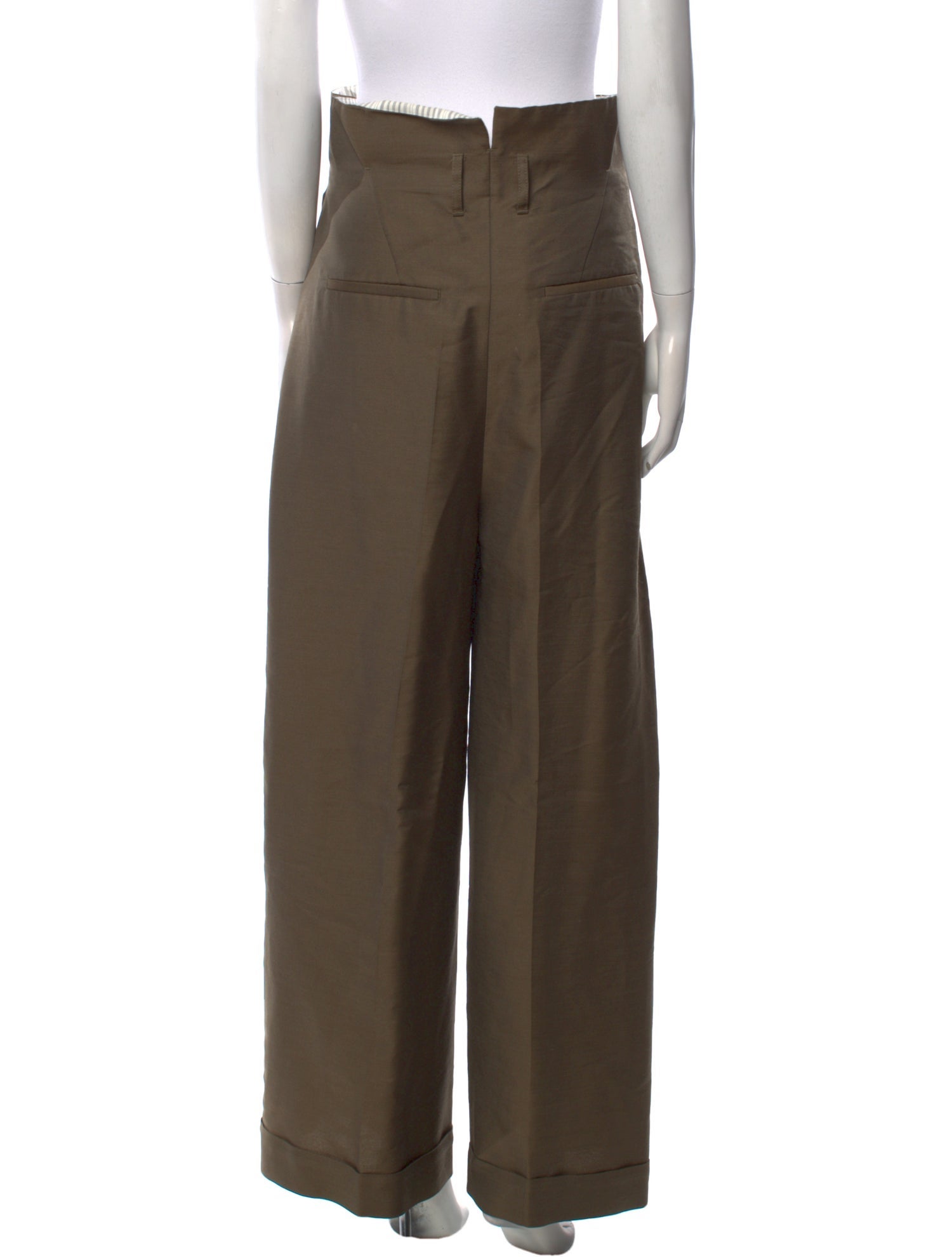 Acne Studios Wool Wide Leg Pants