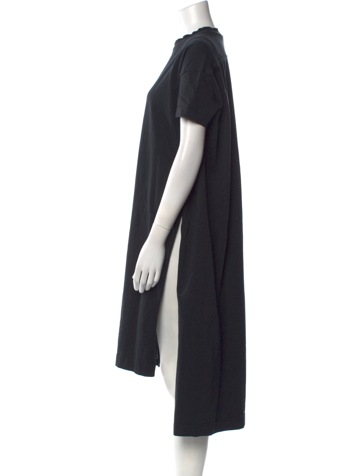 Acne Studios Crew Neck Midi Length Dress