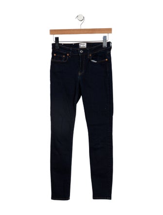 Acne Studios Mid-Rise Skinny Leg Jeans