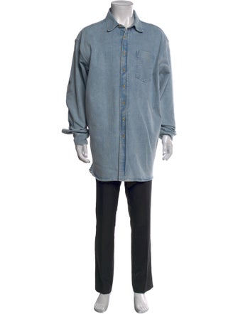 Acne Studios Long Sleeve Denim Shirt