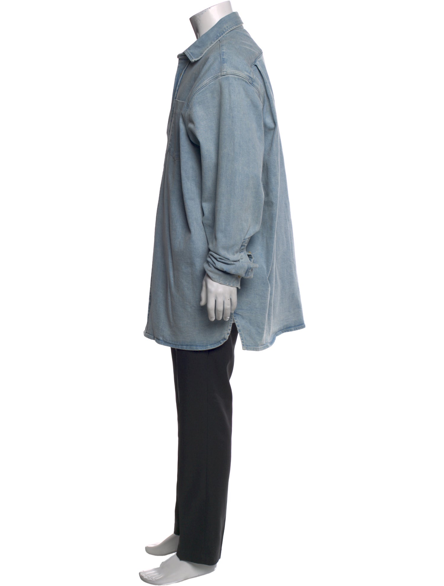 Acne Studios Long Sleeve Denim Shirt