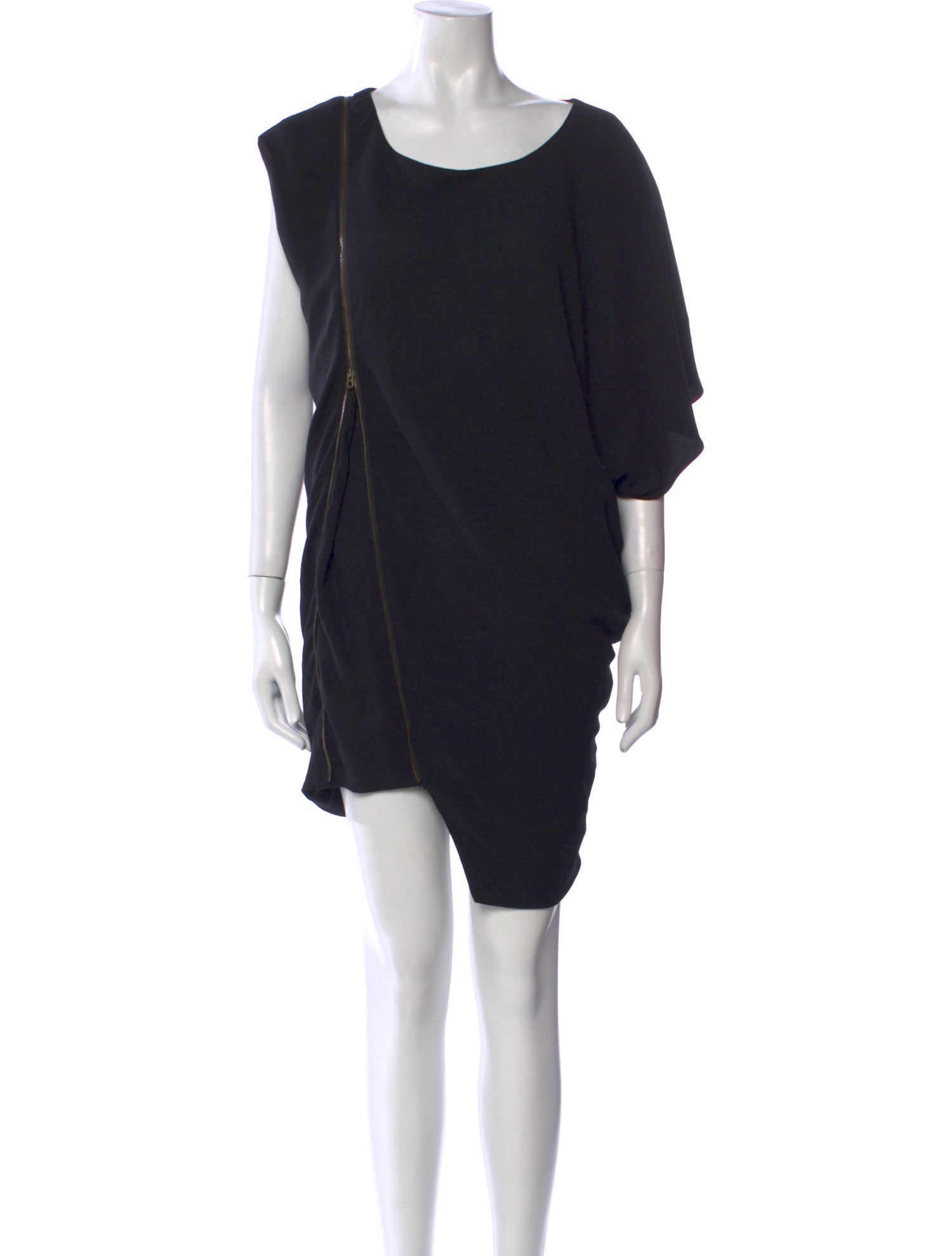 Acne Studios Scoop Neck Mini Dress