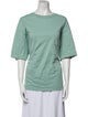Acne Studios Scoop Neck Short Sleeve T-Shirt