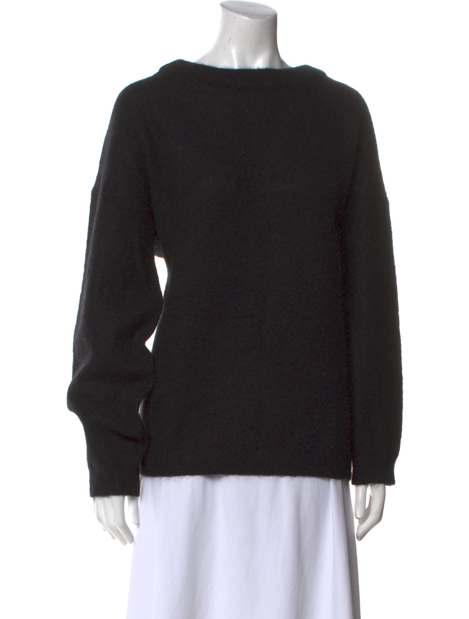 Acne Studios Nylon Scoop Neck Sweater