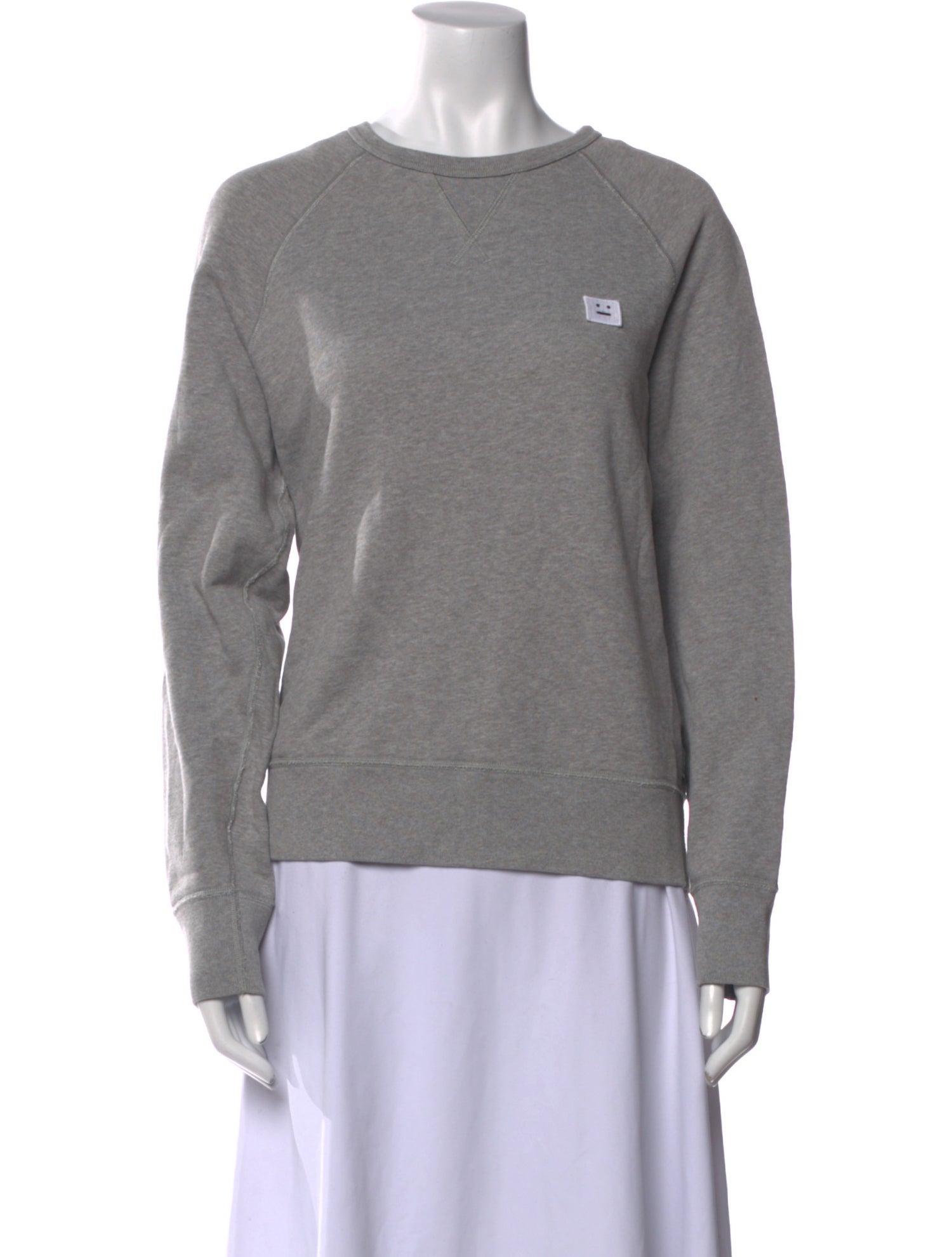 Acne Studios Crew Neck Long Sleeve Sweatshirt