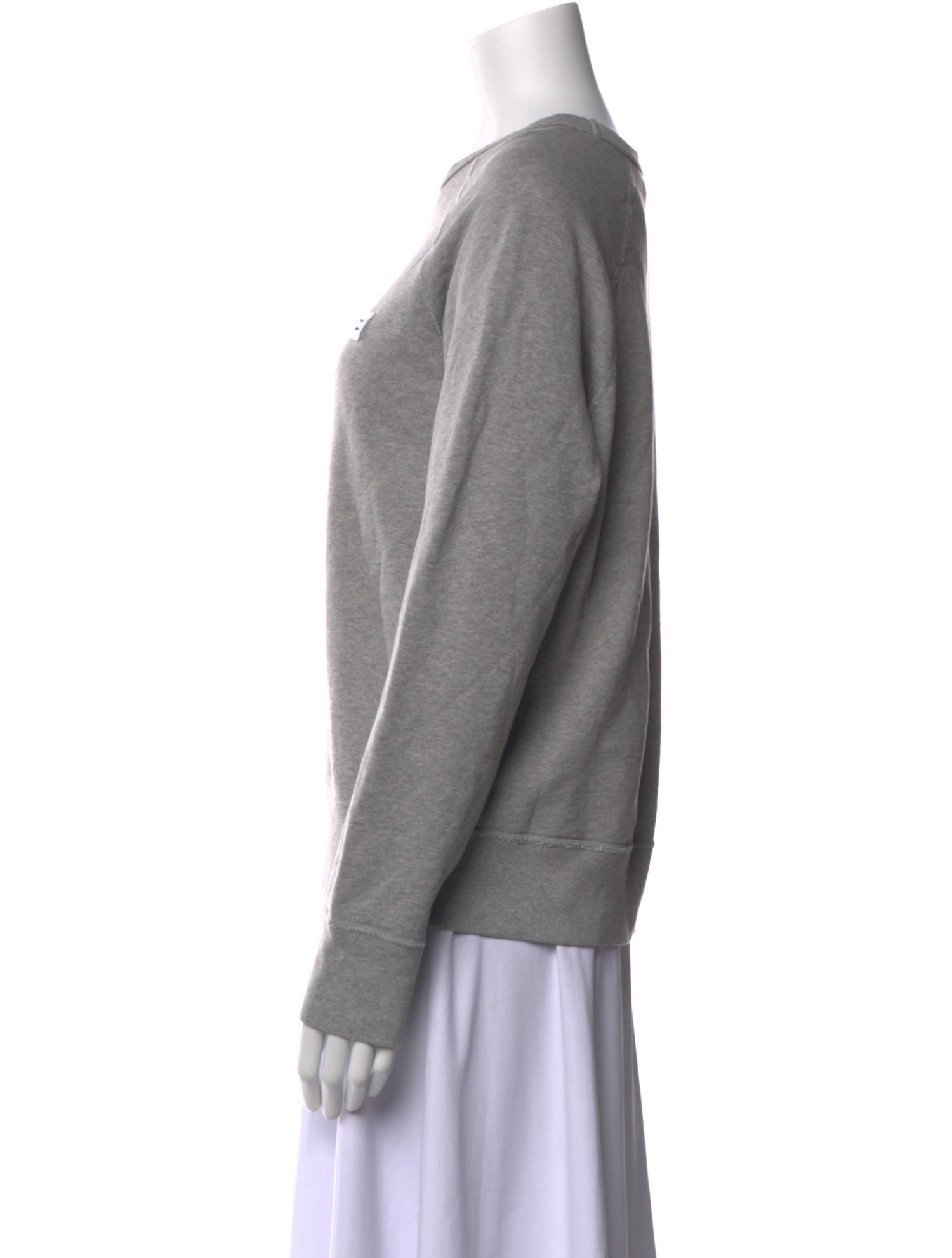 Acne Studios Crew Neck Long Sleeve Sweatshirt