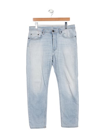 Acne Studios Mid-Rise Straight Leg Jeans