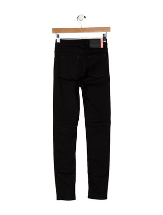 Acne Studios Blå Konst High-Rise Skinny Leg Jeans