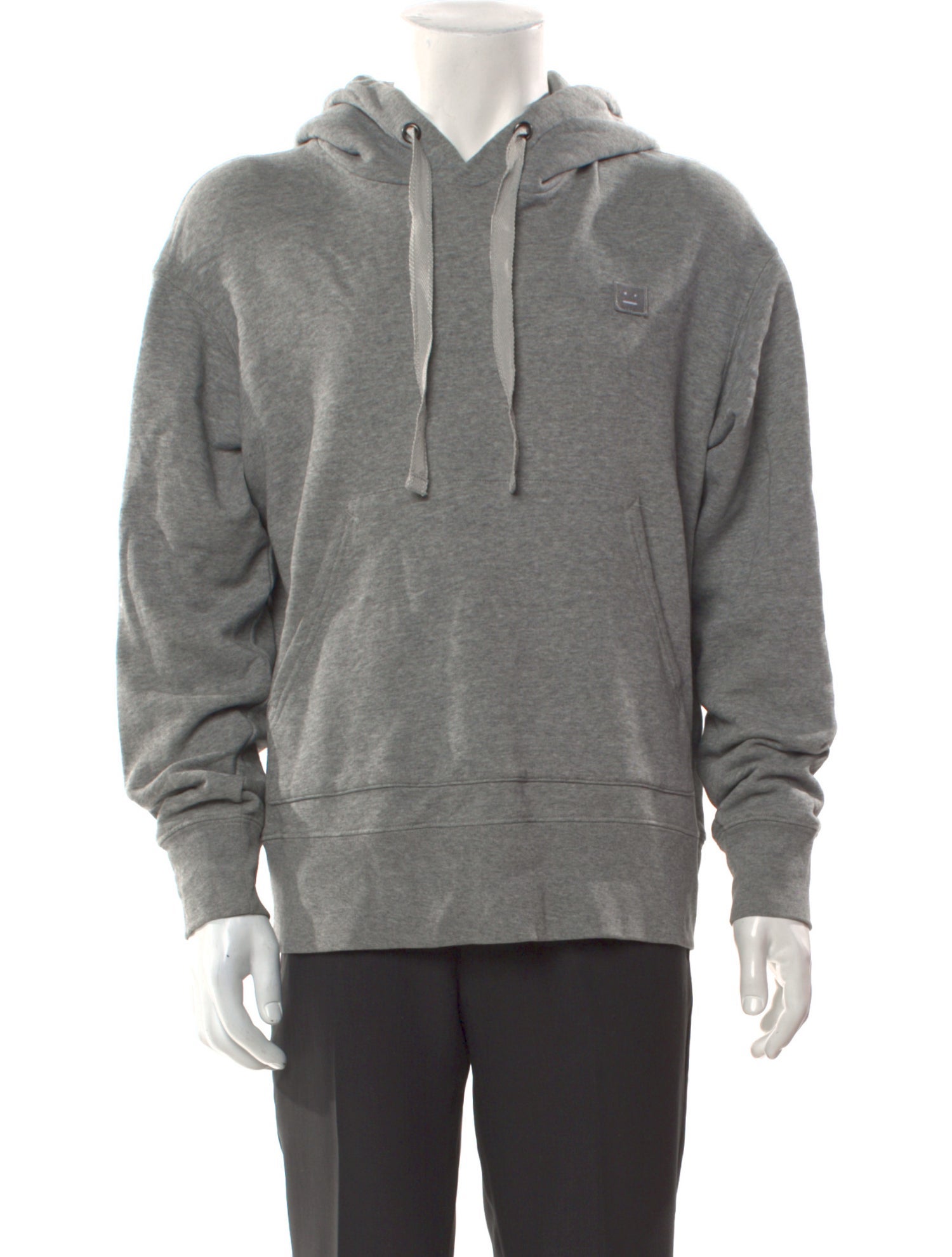 Acne Studios V-Neck Long Sleeve Hoodie