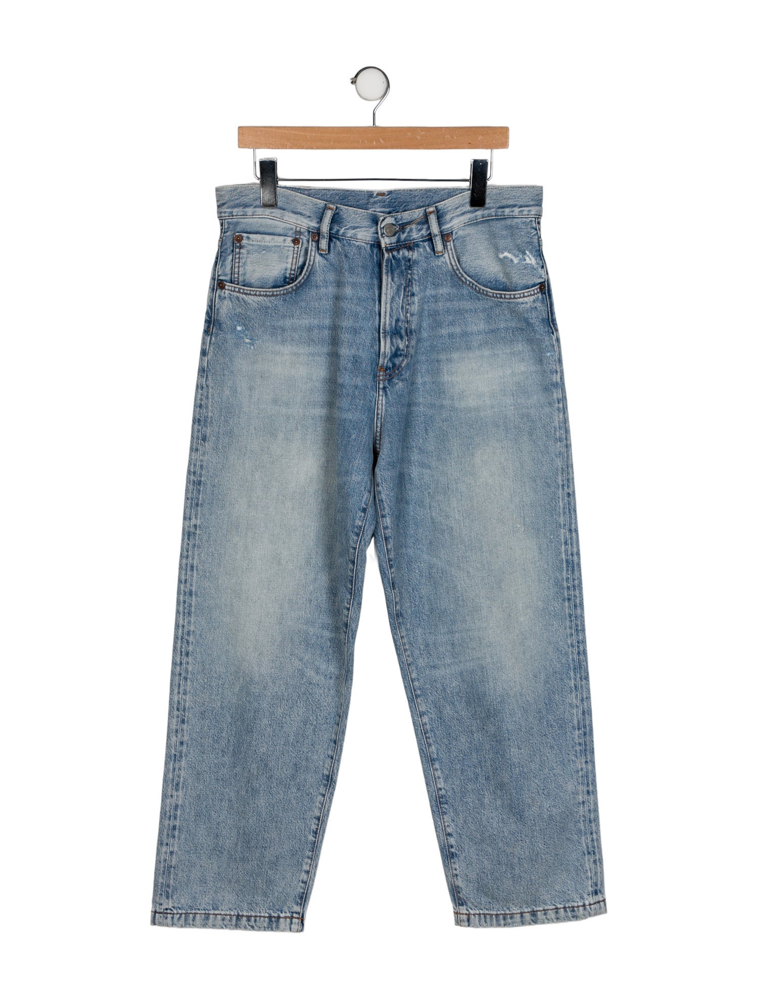 Acne Studios High-Rise Wide Leg Jeans