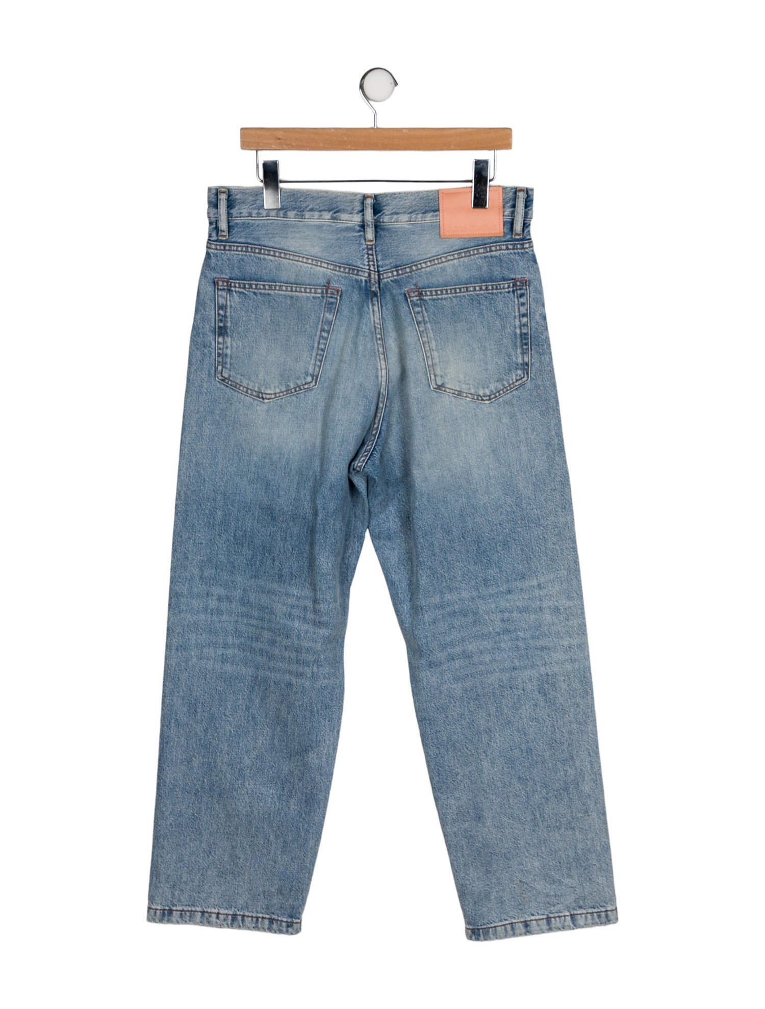 Acne Studios High-Rise Wide Leg Jeans