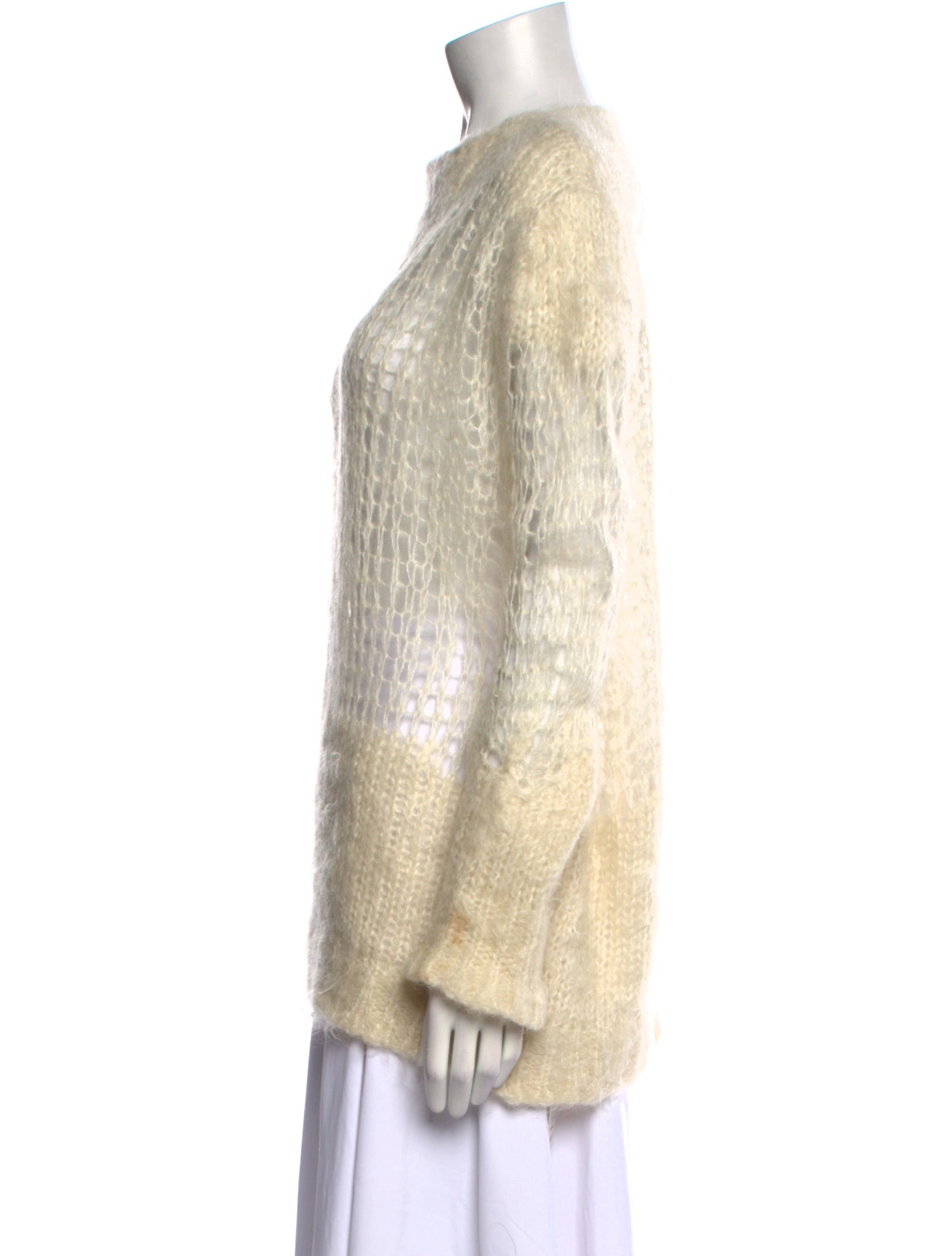 Acne Studios Mohair Bateau Neckline Sweater