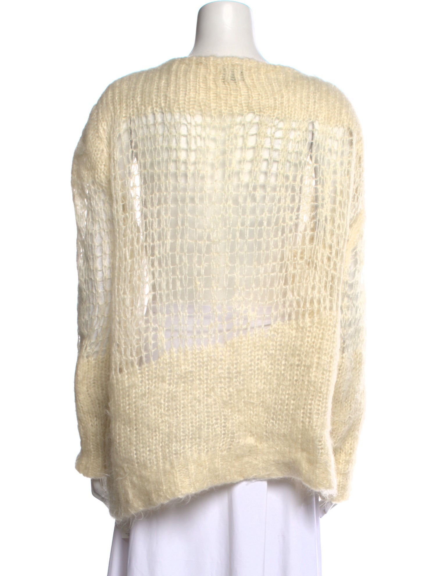 Acne Studios Mohair Bateau Neckline Sweater