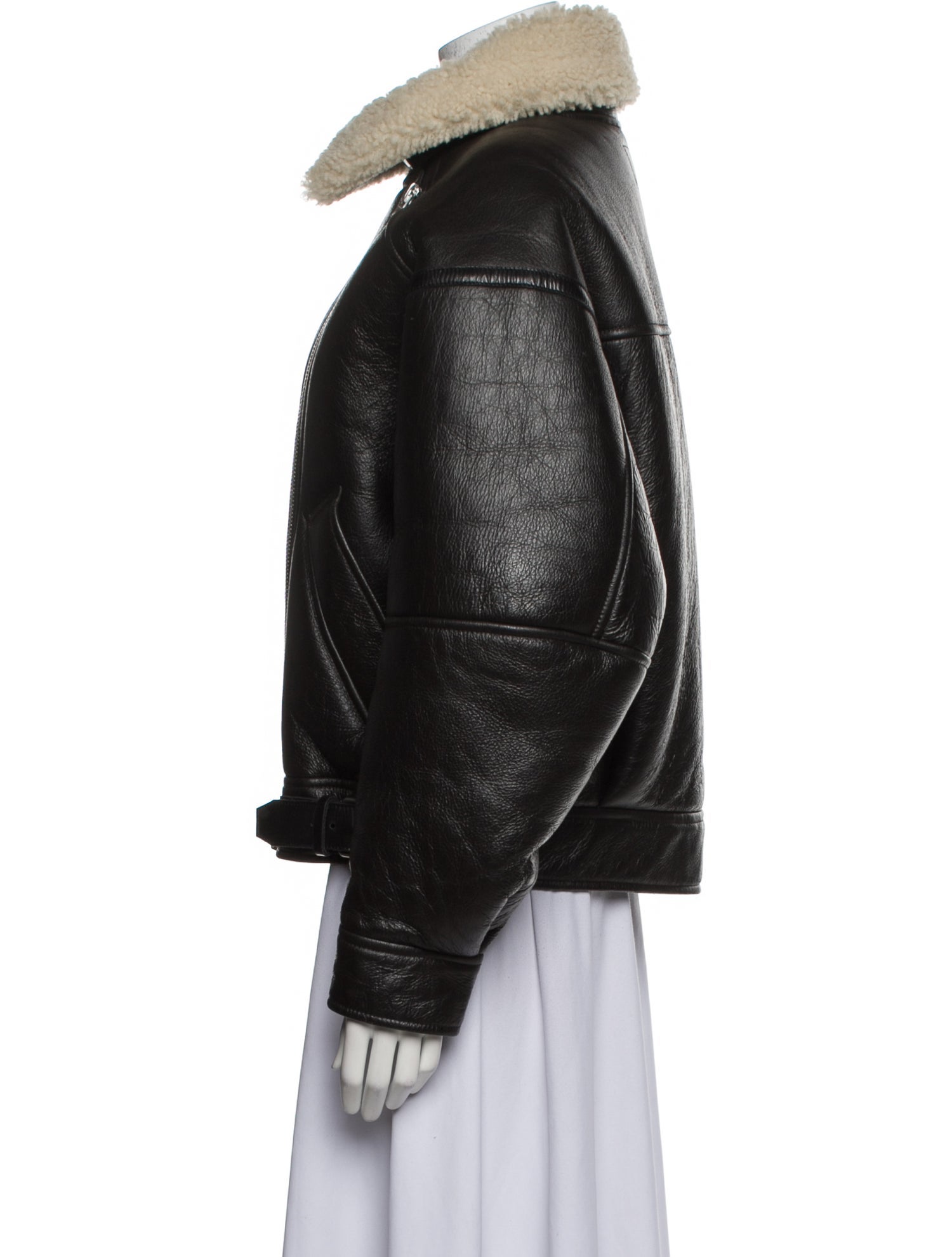 Acne Studios Shearling Fur Jacket