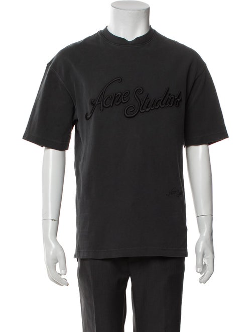 Acne Studios Graphic Print Crew Neck T-Shirt