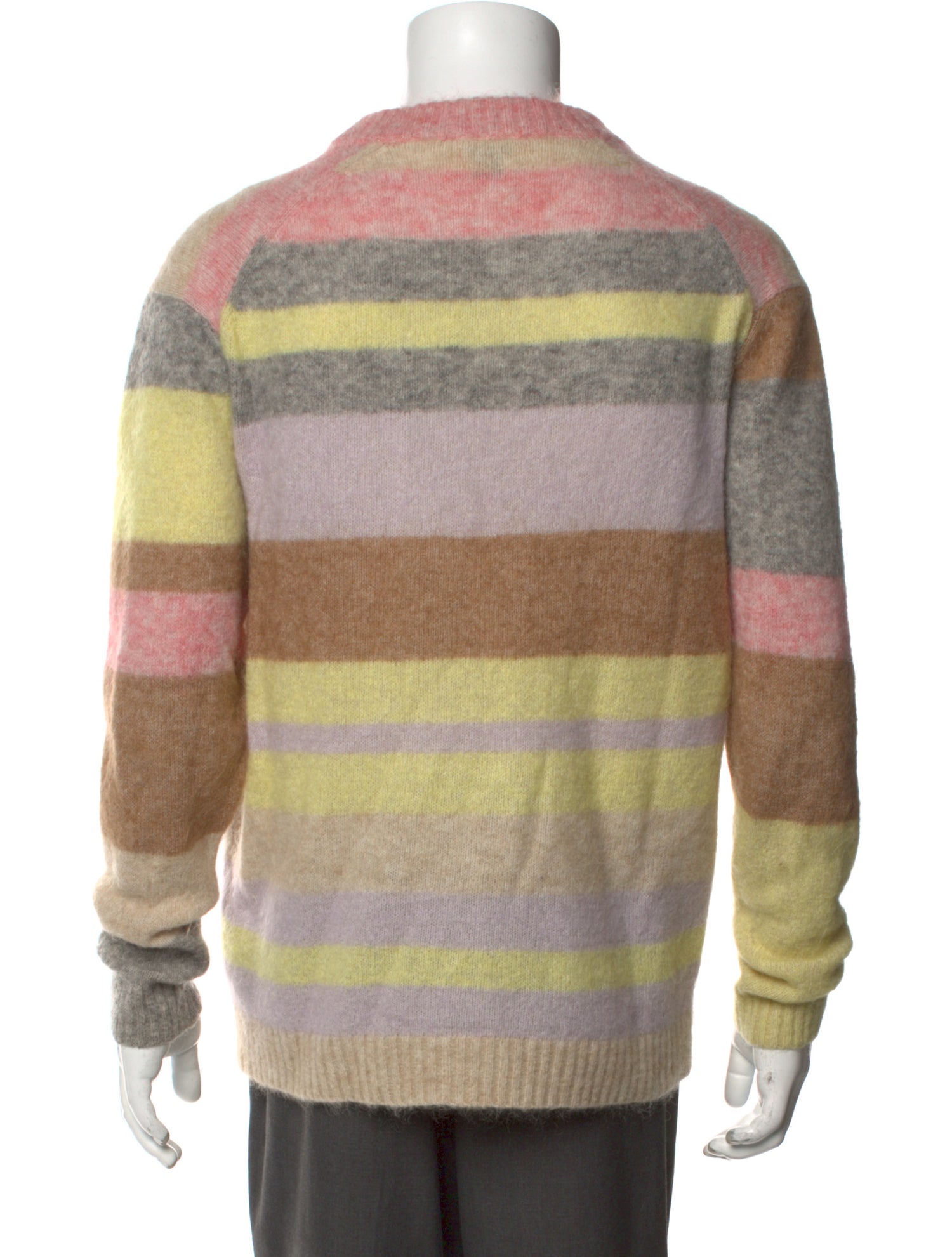 Acne Studios Striped Crew Neck Pullover