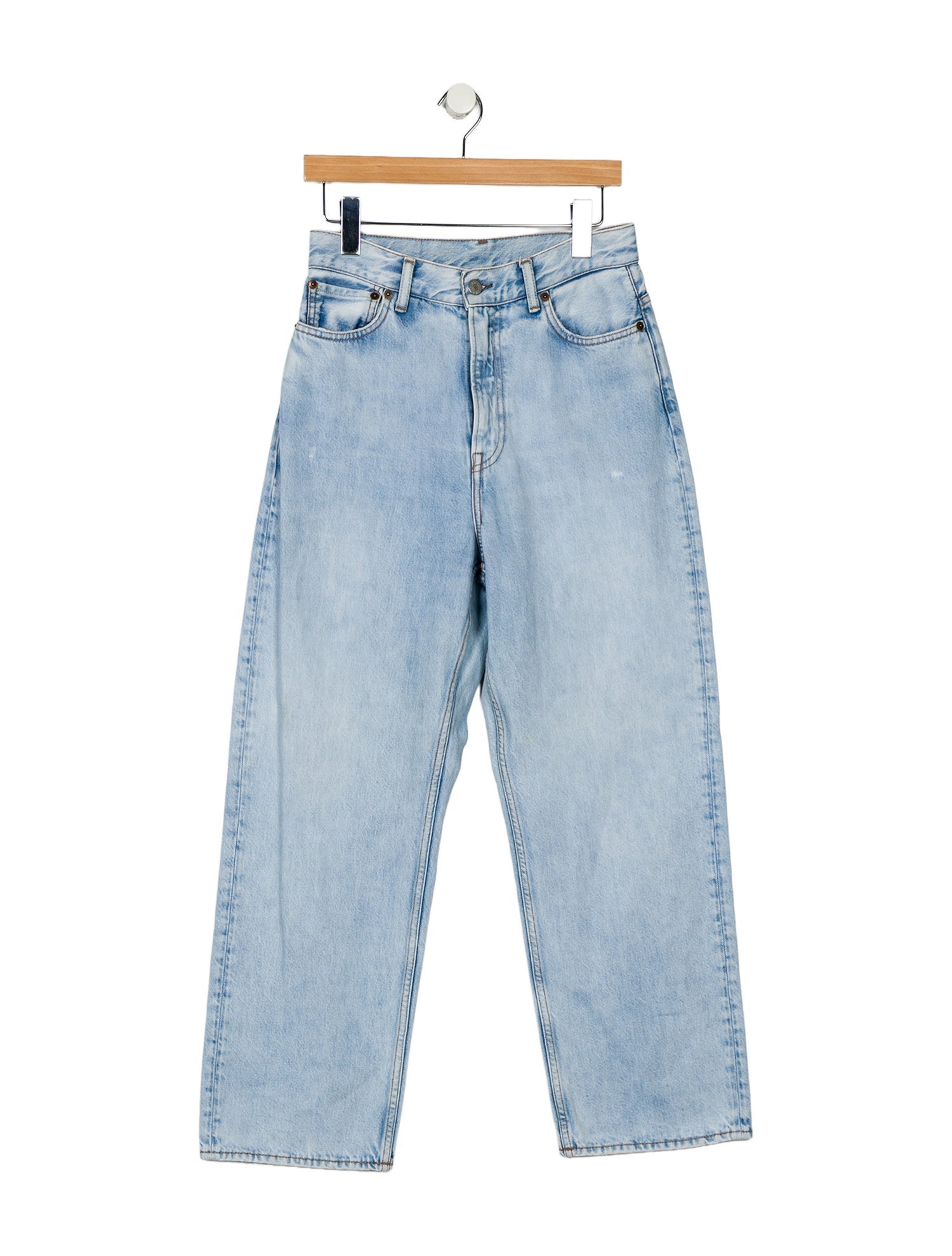 Acne Studios High-Rise Wide Leg Jeans
