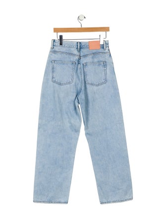 Acne Studios High-Rise Wide Leg Jeans