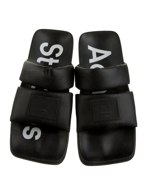 Acne Studios Leather Slides