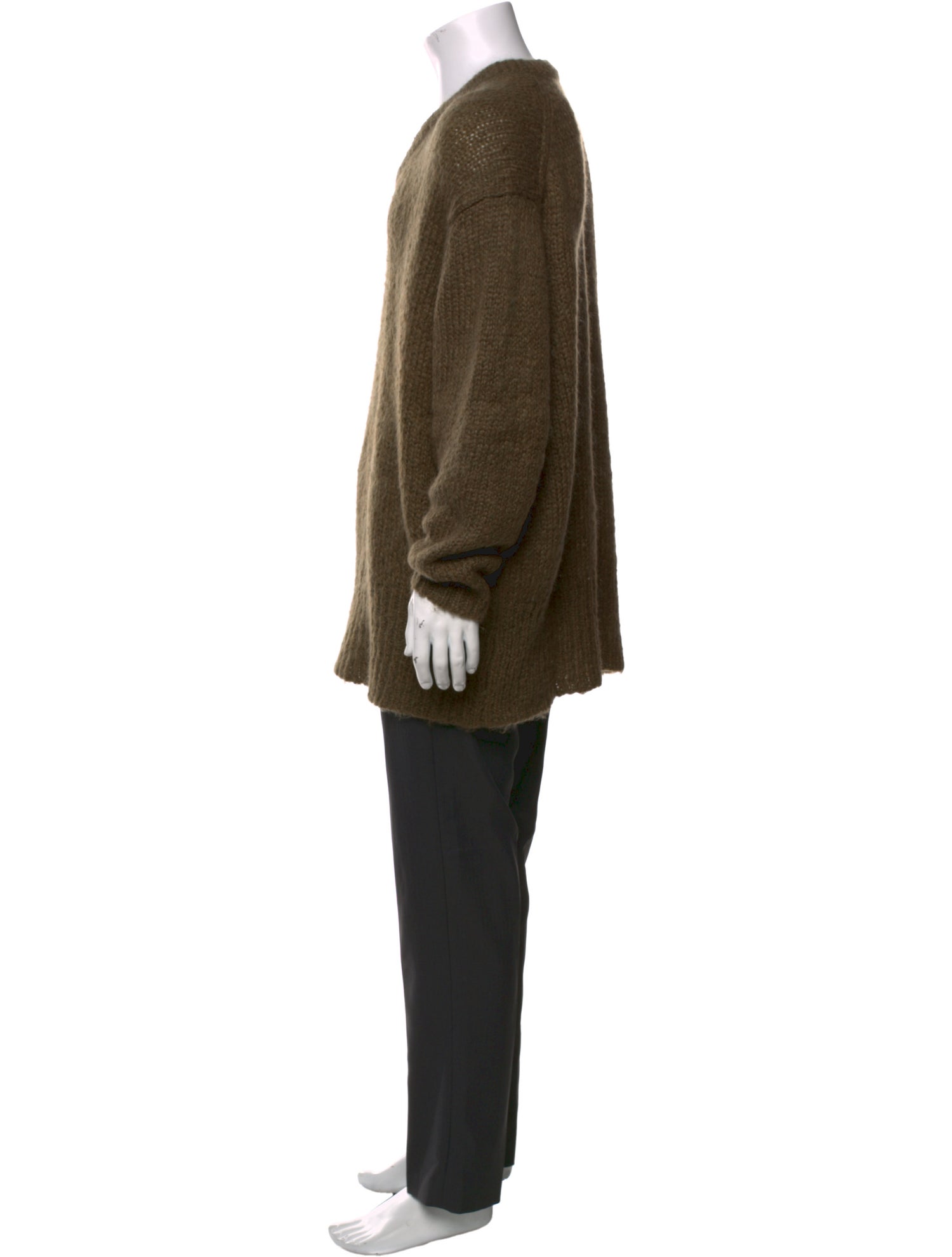 Acne Studios Kid Mohair V-Neck Pullover