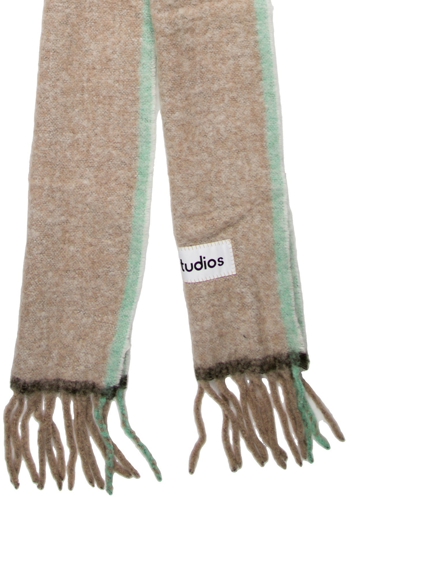 Acne Studios Alpaca Printed Scarf