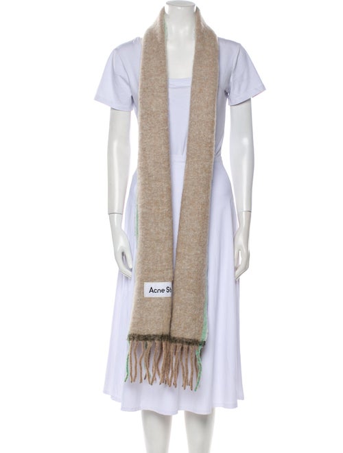 Acne Studios Alpaca Printed Scarf