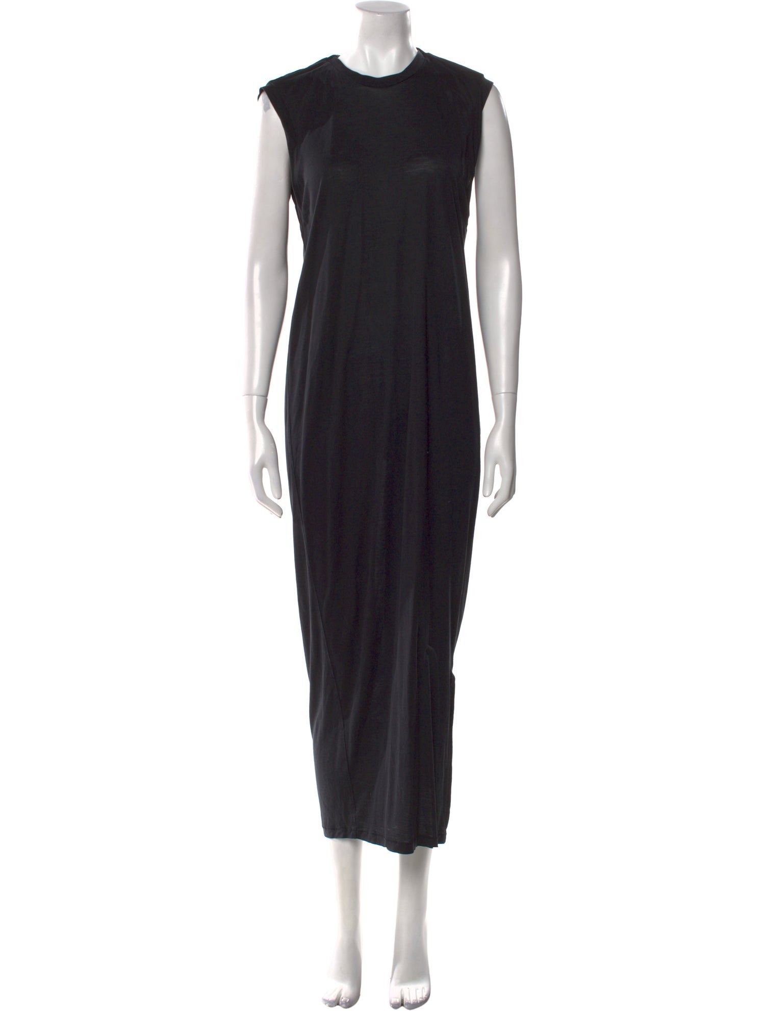 Acne Studios Crew Neck Long Dress